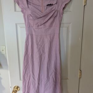 Elegant Lavender Dress